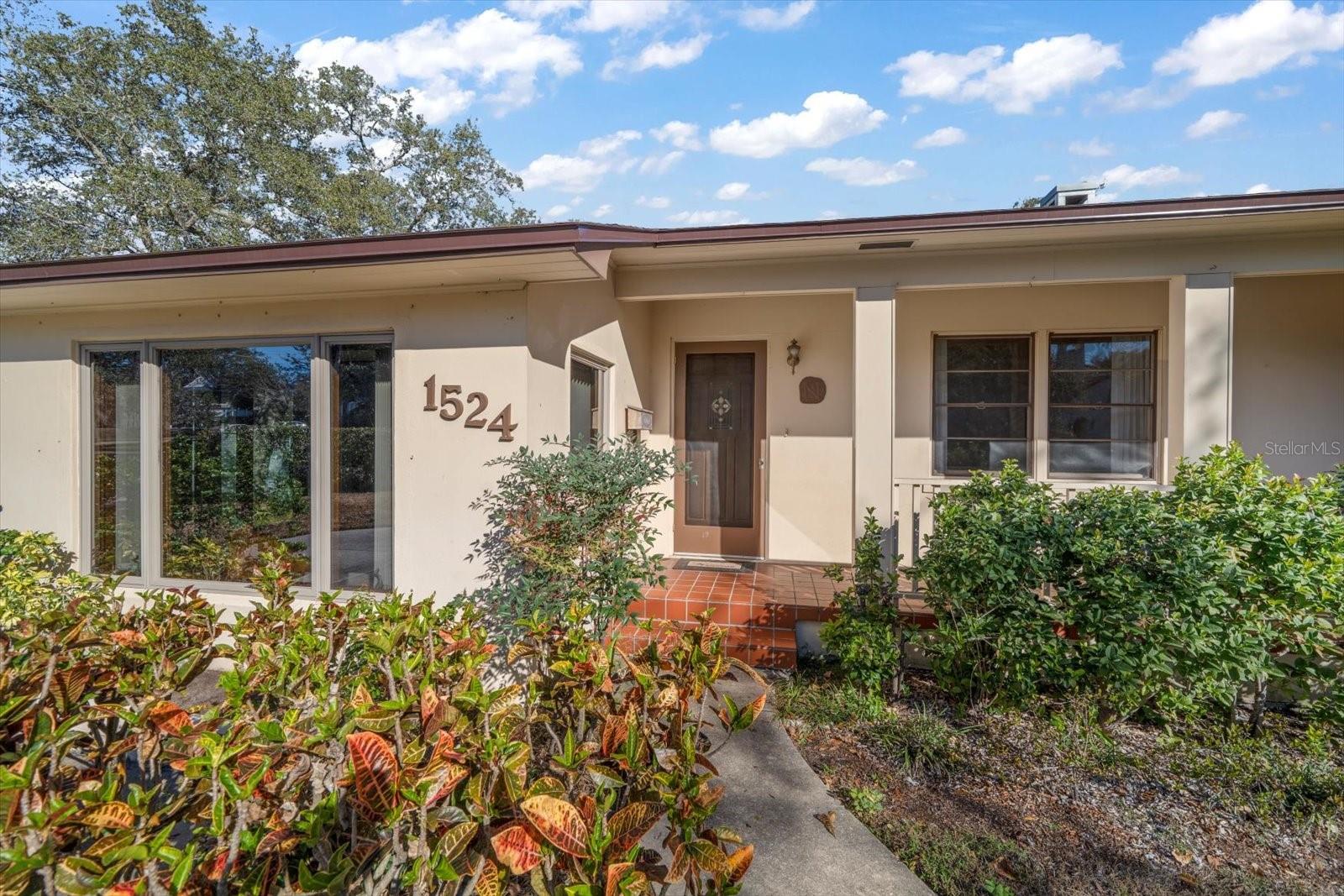 Front Entry to home with large covered porch