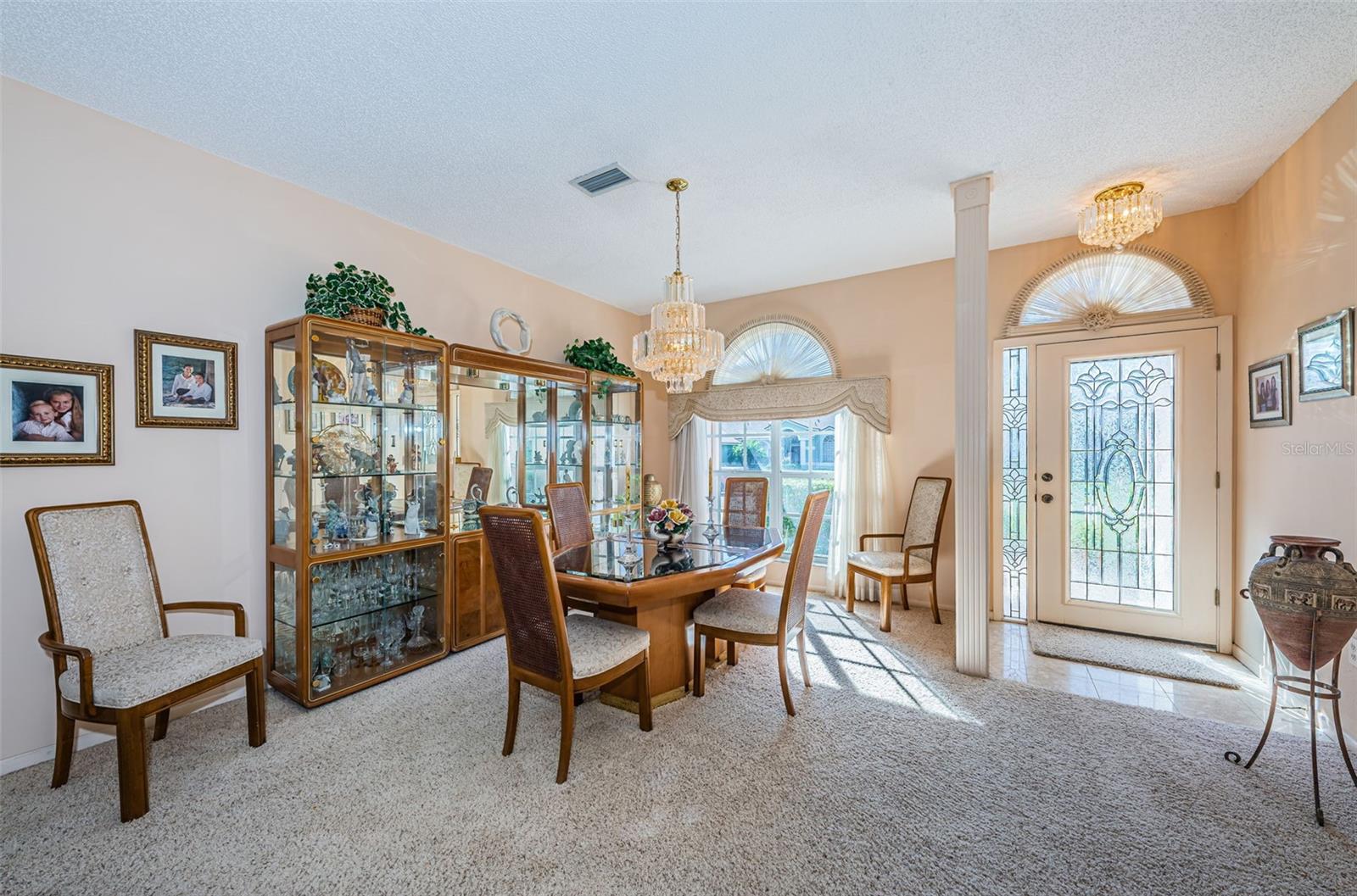 View of Dining Room from Formal Living Room