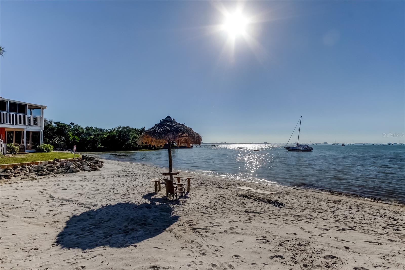 Boca Ciega bay - with a view of the Don Cesar in the distance