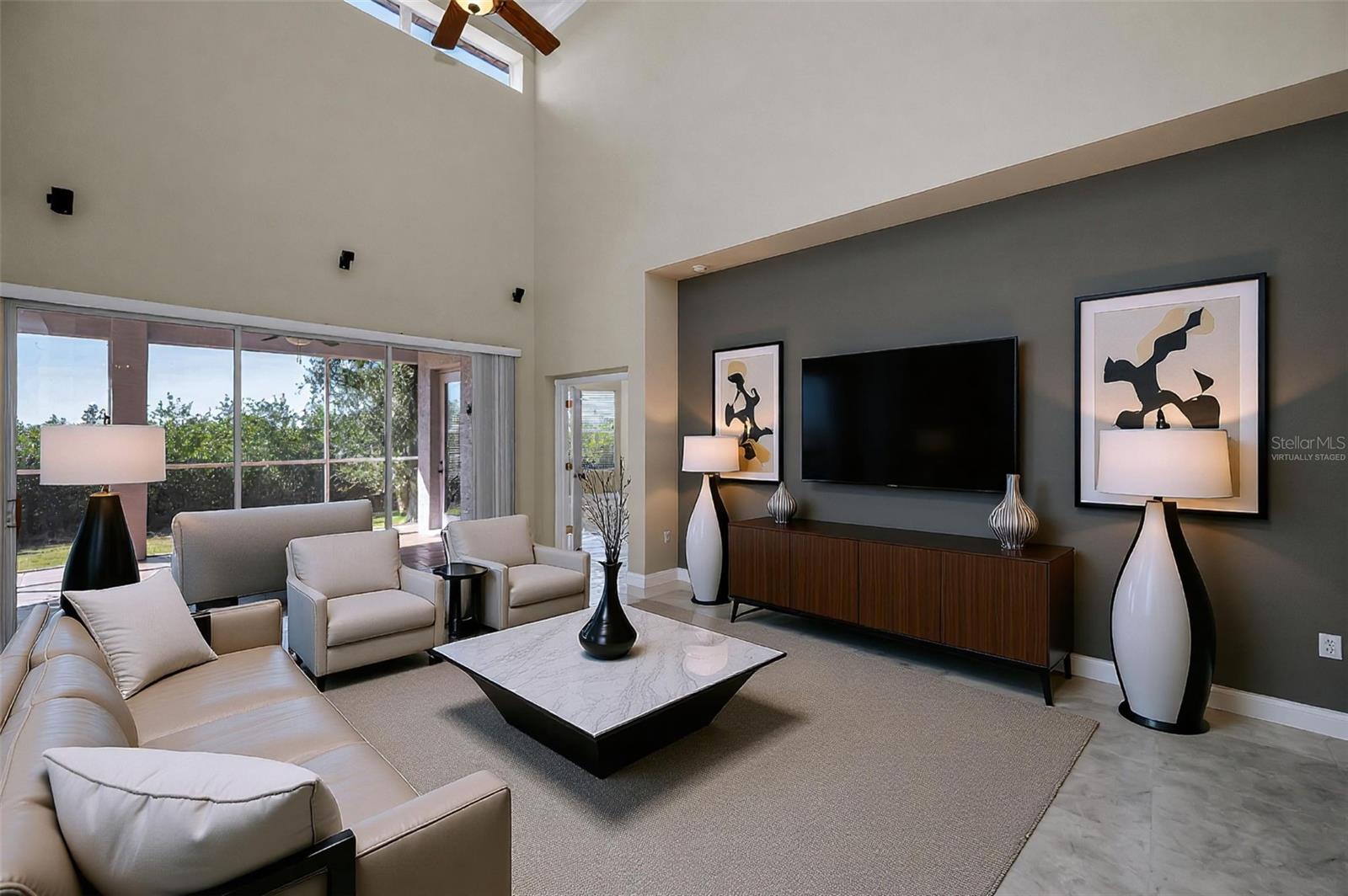 Living Room - Virtually Staged