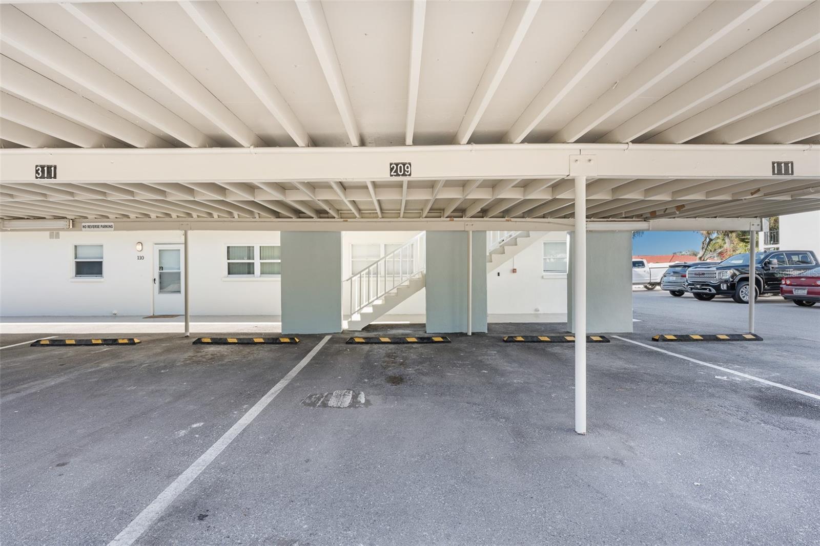 Assigned Covered Parking Space #209