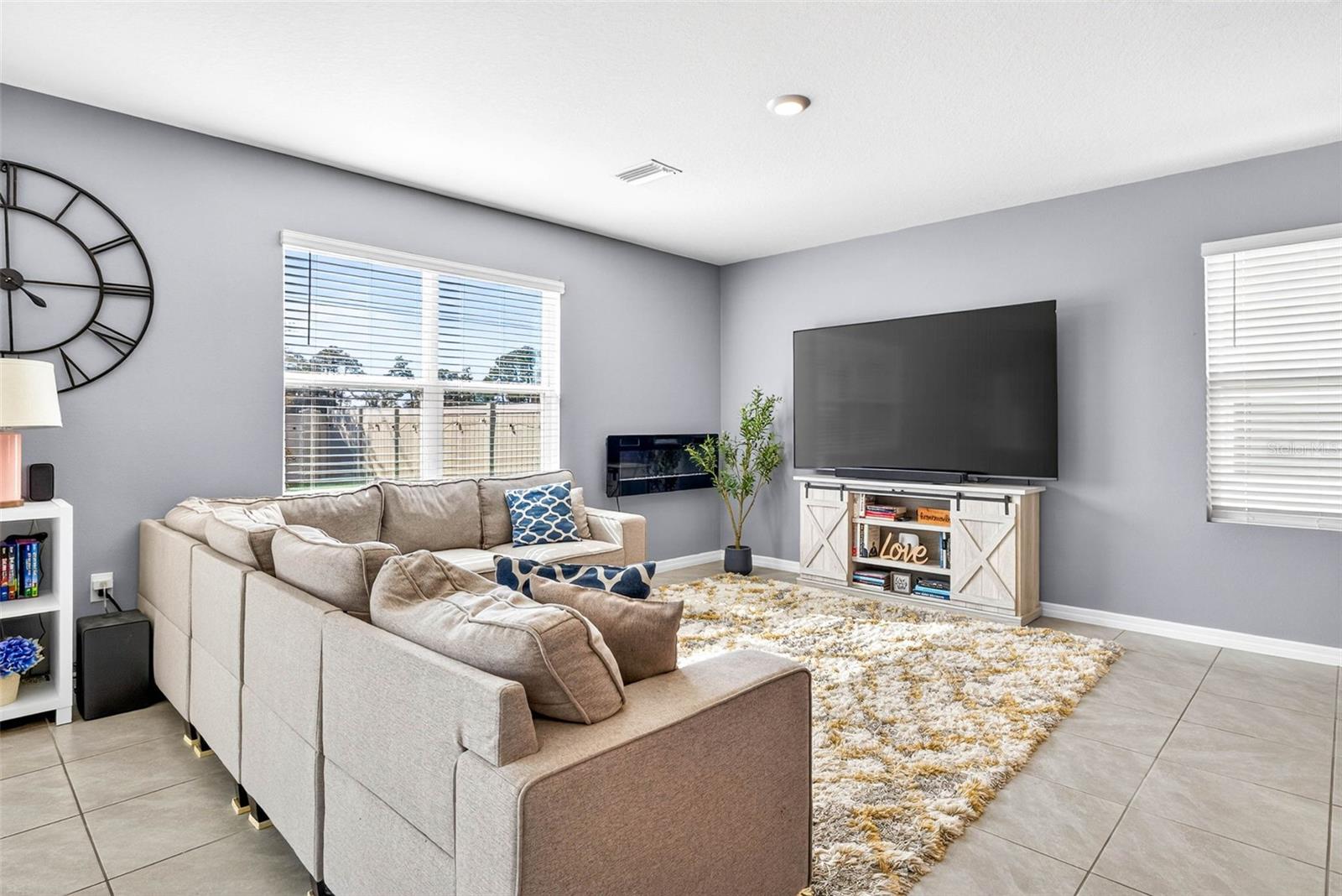 Sunny backyard views all day