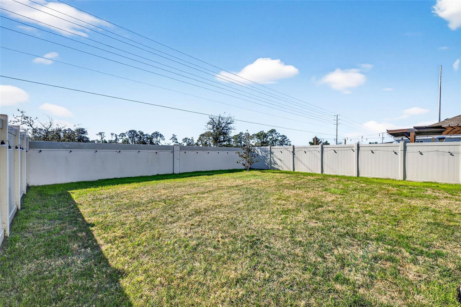 Add a pool, extended lanai, firepit- the options become yours.