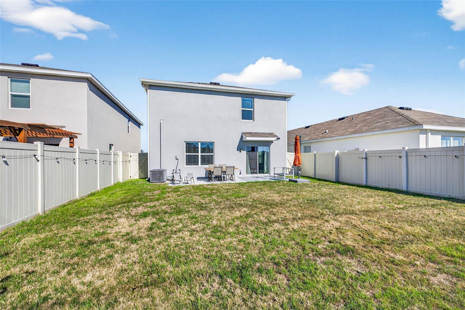 Just enjoy the time outside, watch play time and maintain privacy.