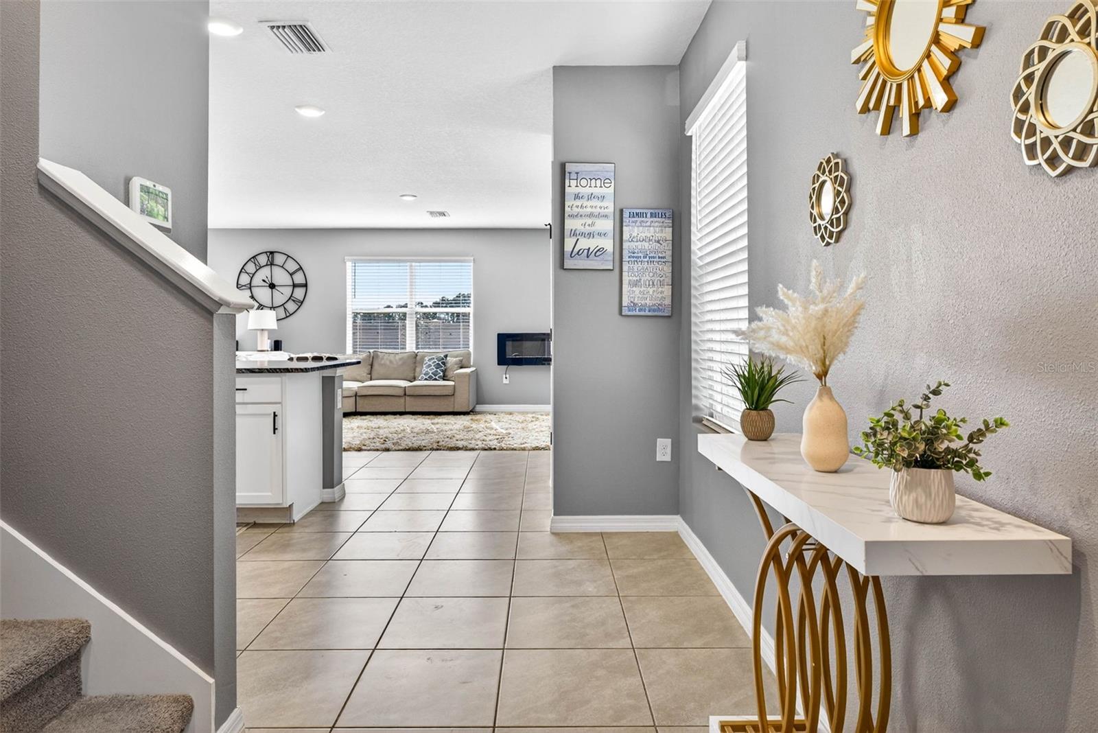 Enter into your new home with welcoming entryway.