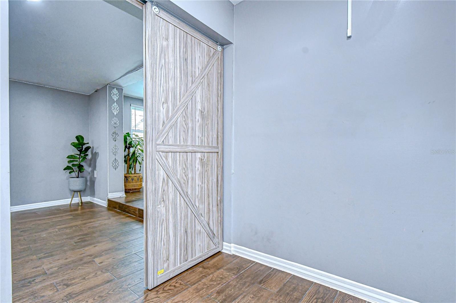 Office with Barn Doors!