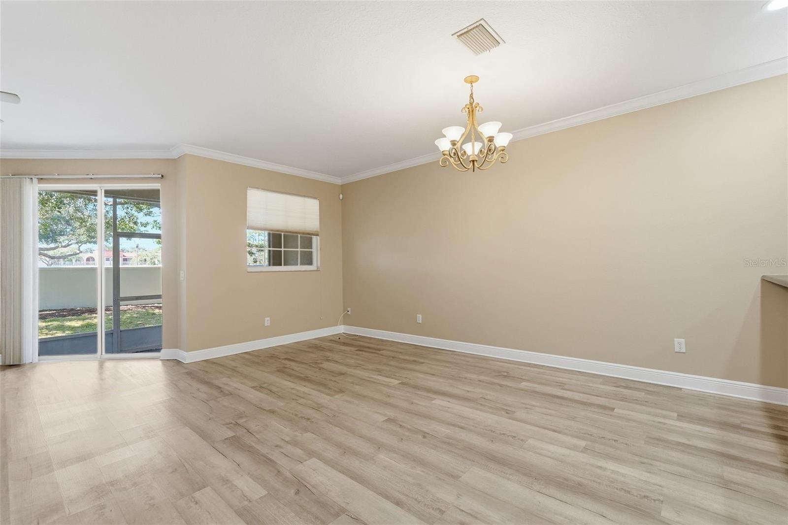 Open living room with a lot of light