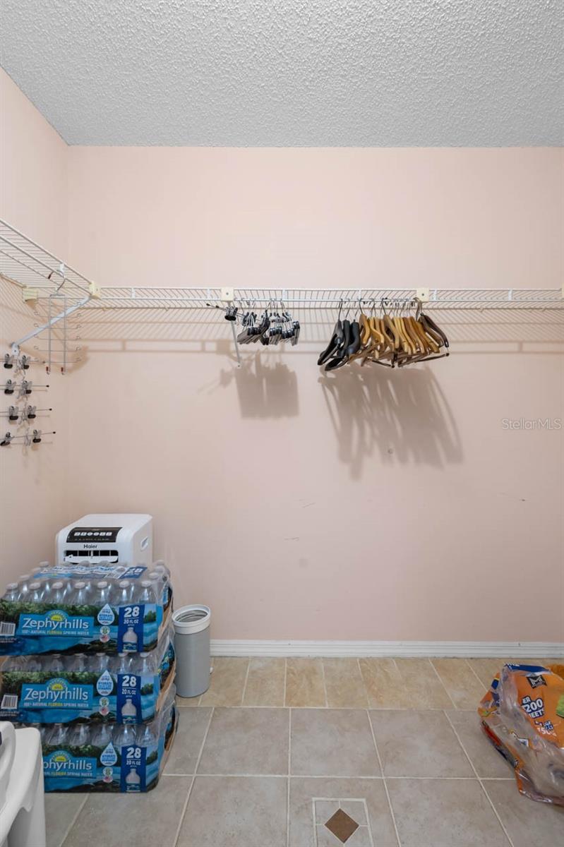 Primary walk-in closet