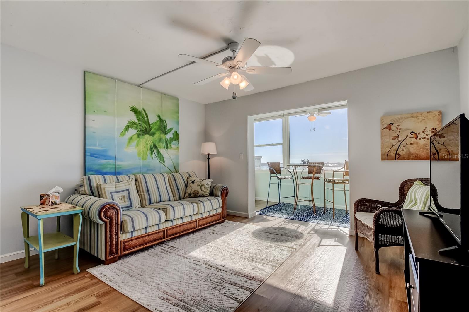 Why not? Beach inspired furnishings because this is Florida!