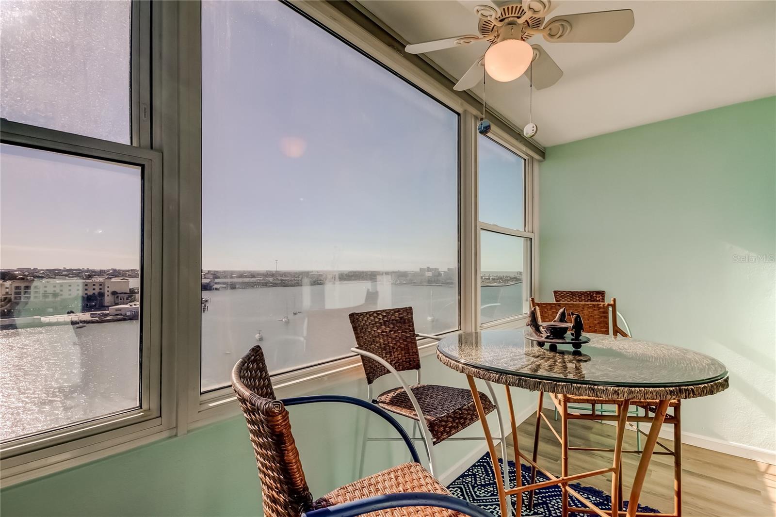 The Florida Room offers versatility - office, craft room or additional guest space