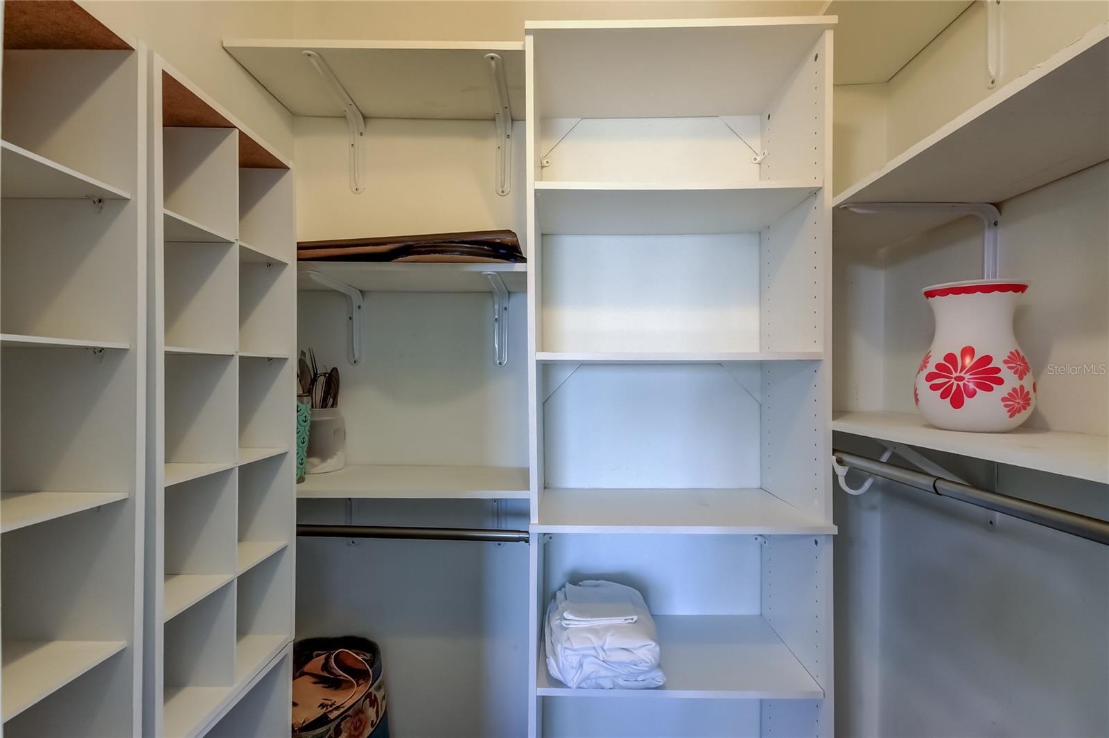 Walk In Closet is approximately 5' x 4'