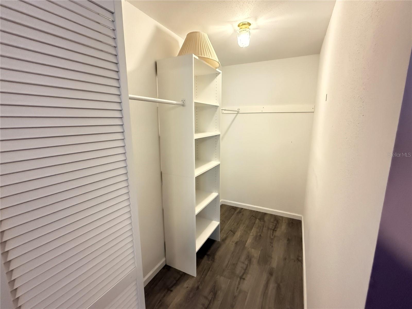 WIC in primary bedroom