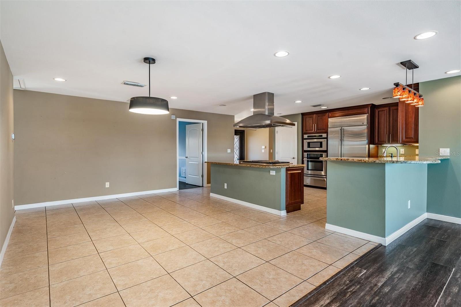 Dining room & Kitchen- Open Floor Plan