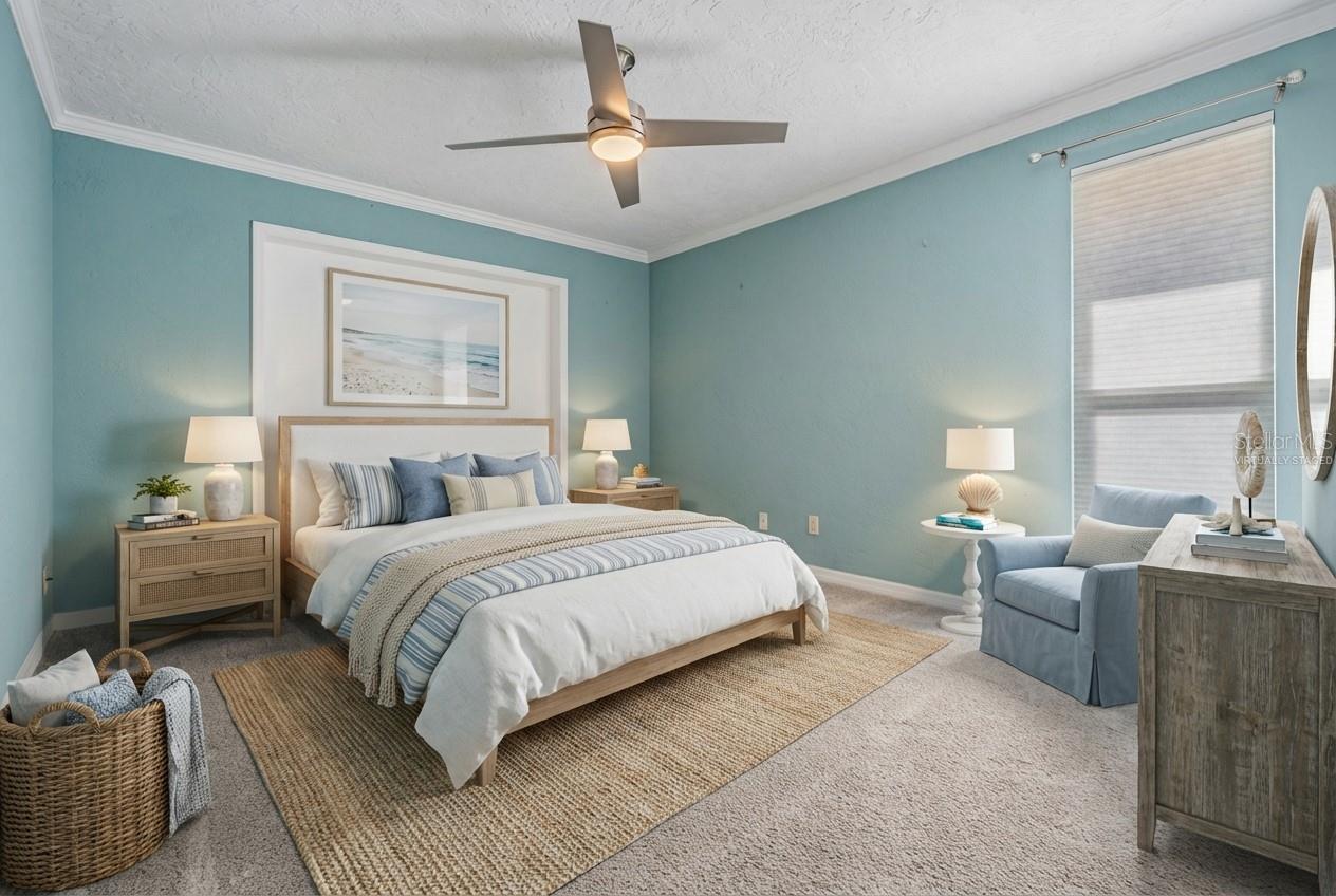 virtually staged Bedroom 2