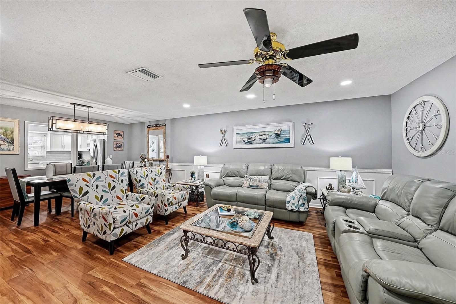 View of Living Room from hallway