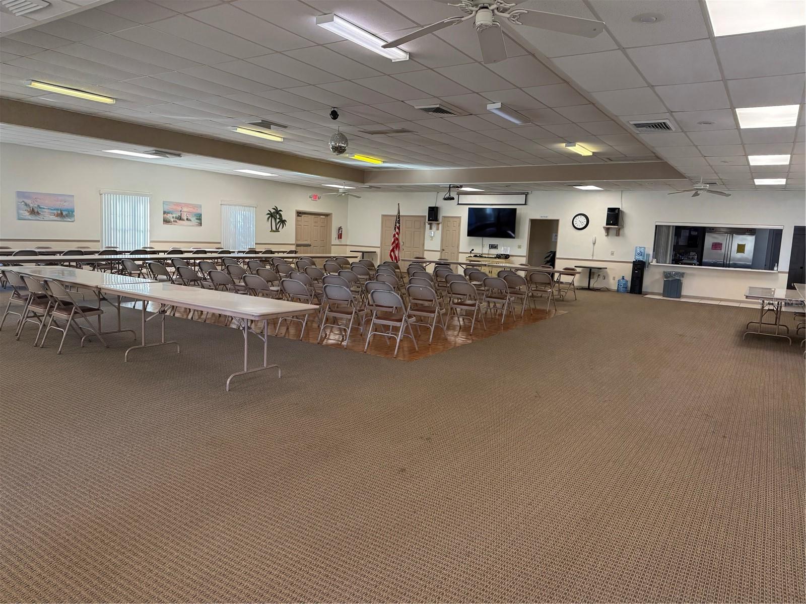 Clubhouse front view