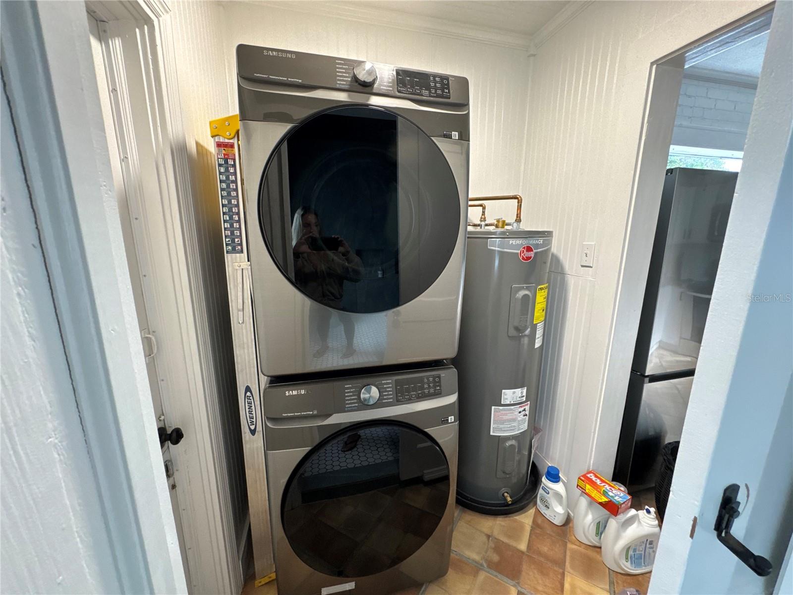 Laundry Area-New Washer Dryer