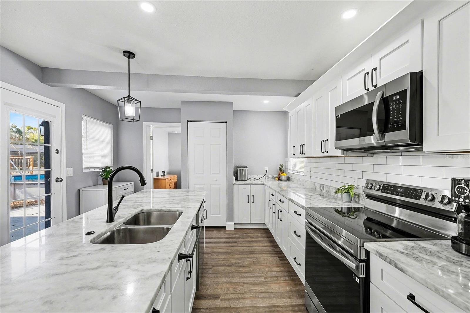 New Samsung stainless steel appliances