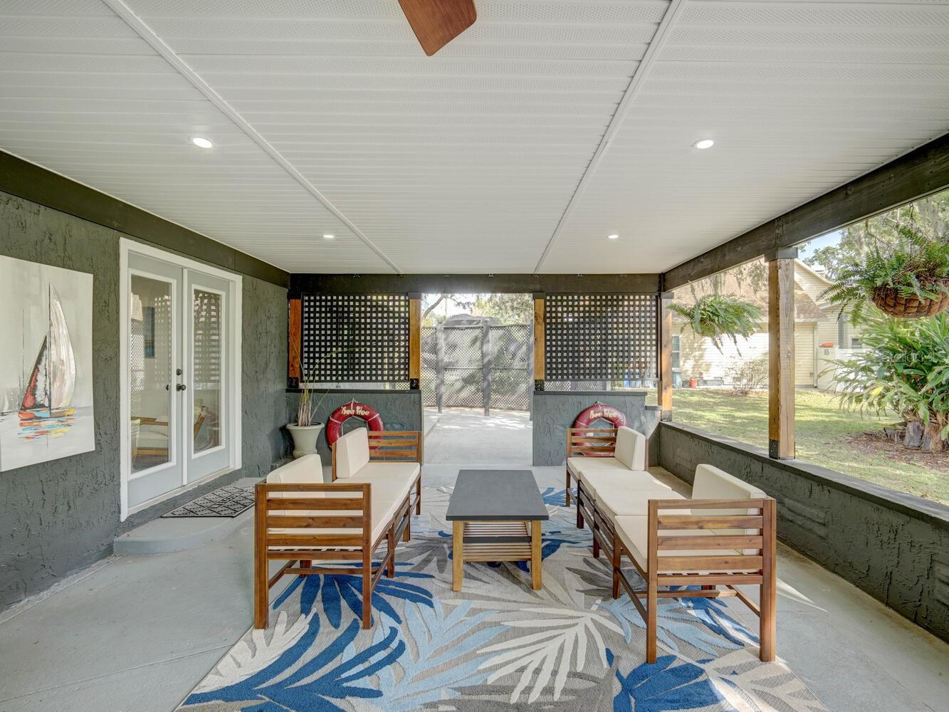 Outdoor Living Area Covered Patio