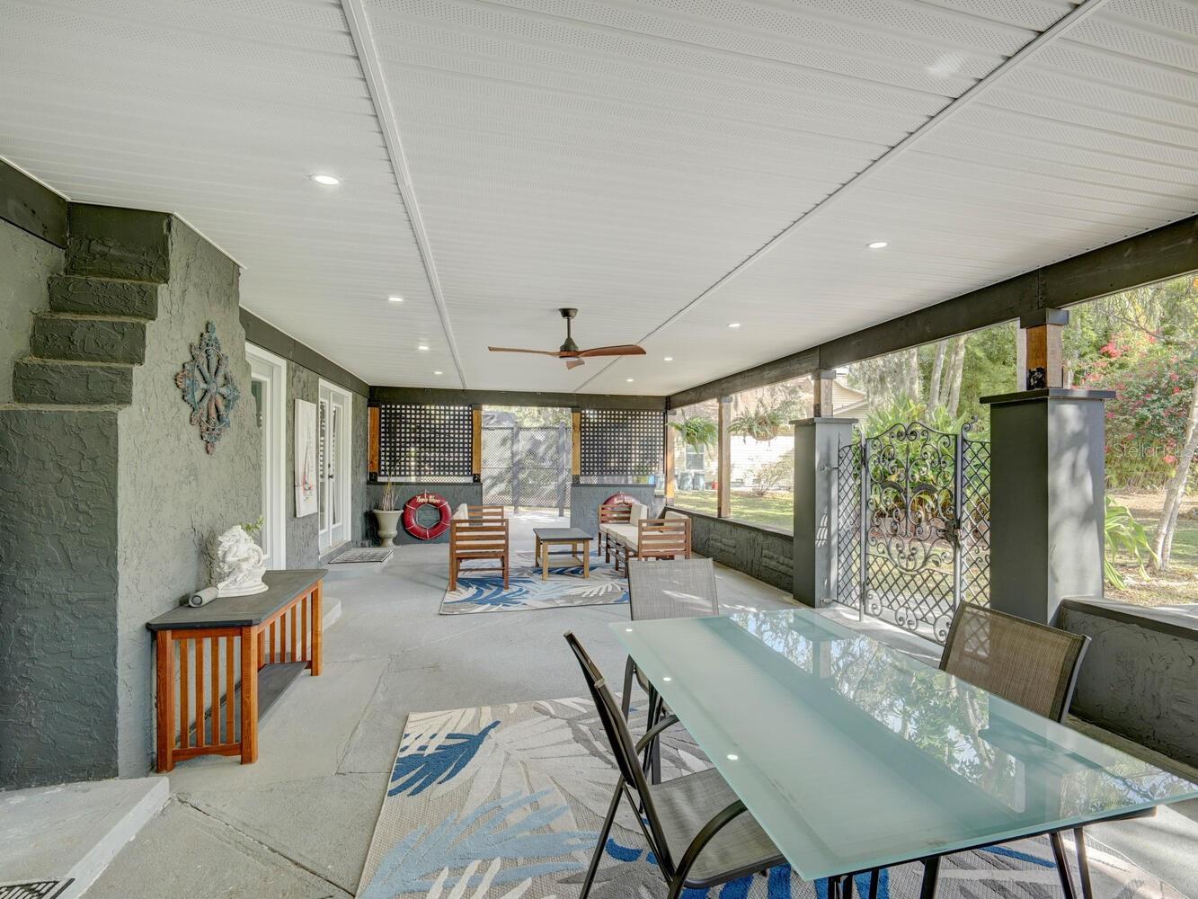 Outdoor Living Area Covered Patio