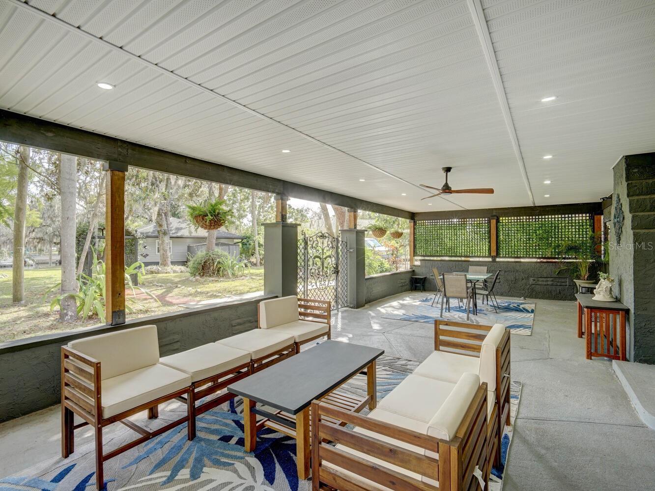 Outdoor Living Area Covered Patio