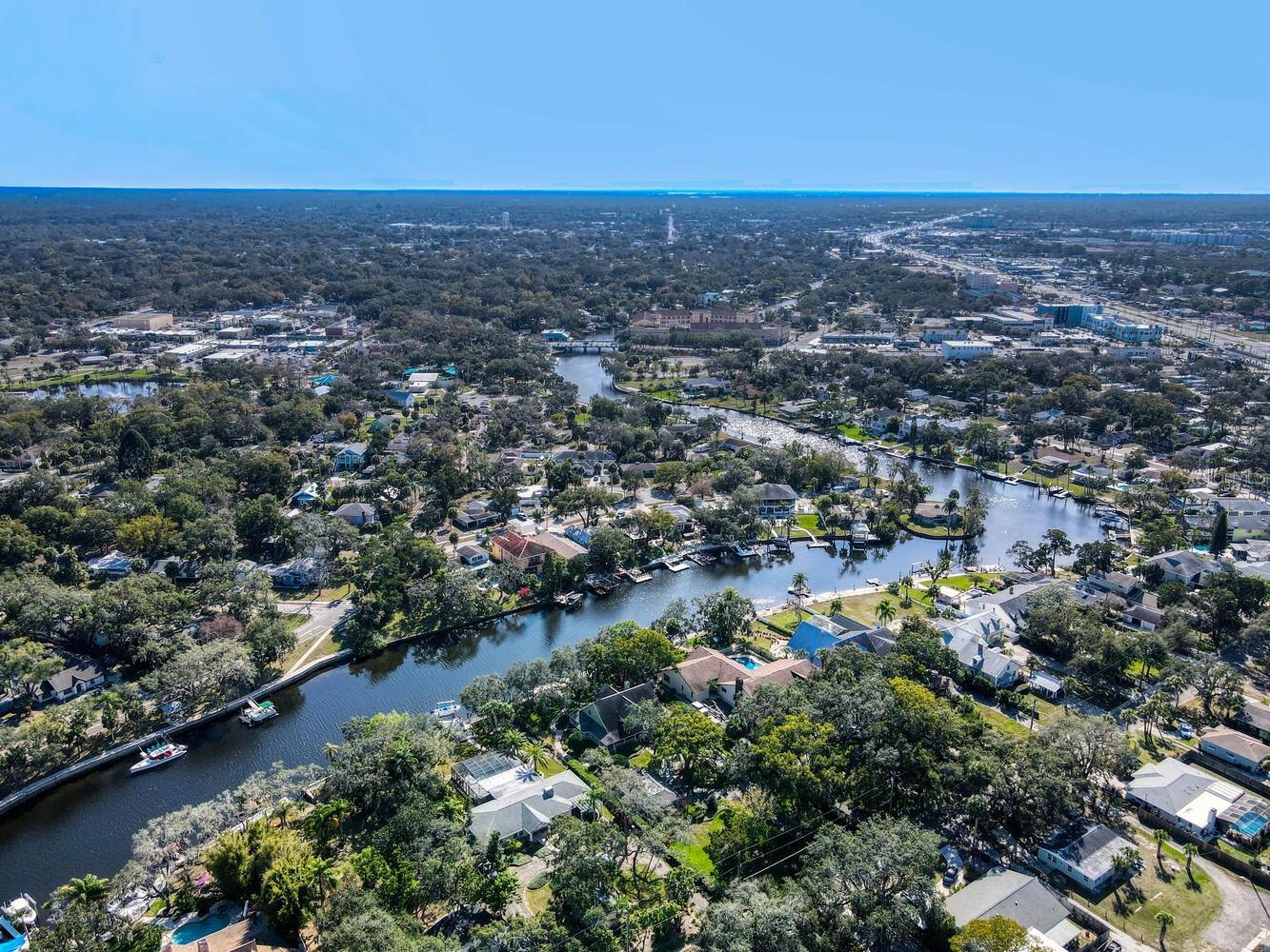 View to the West Looking Toward the Gulf