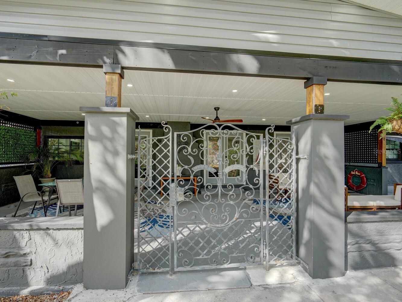 Expansive Outdoor Living Area
