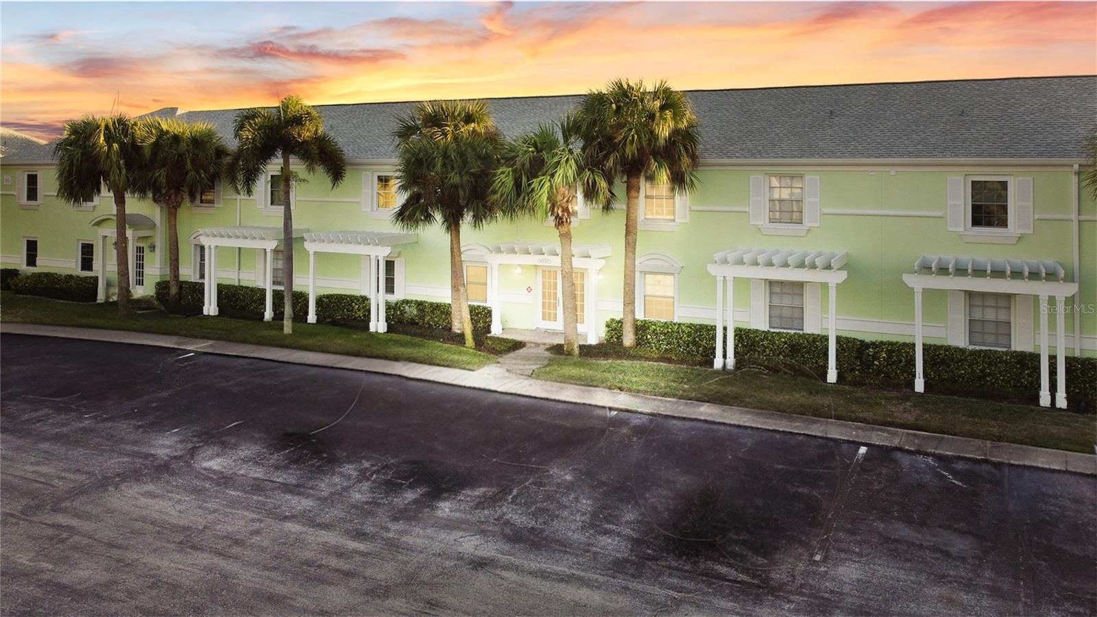 Entry to front of Building