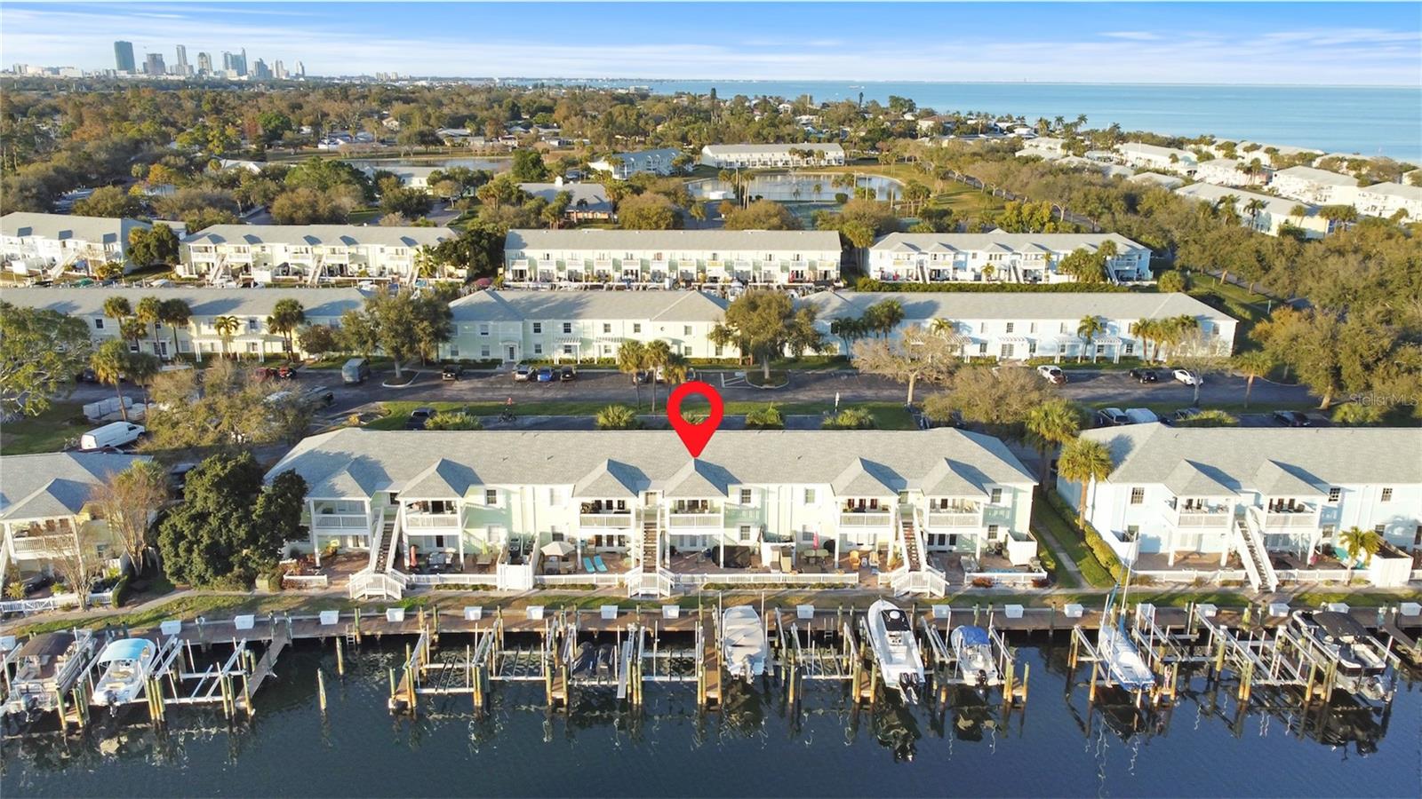 Aerial View to North