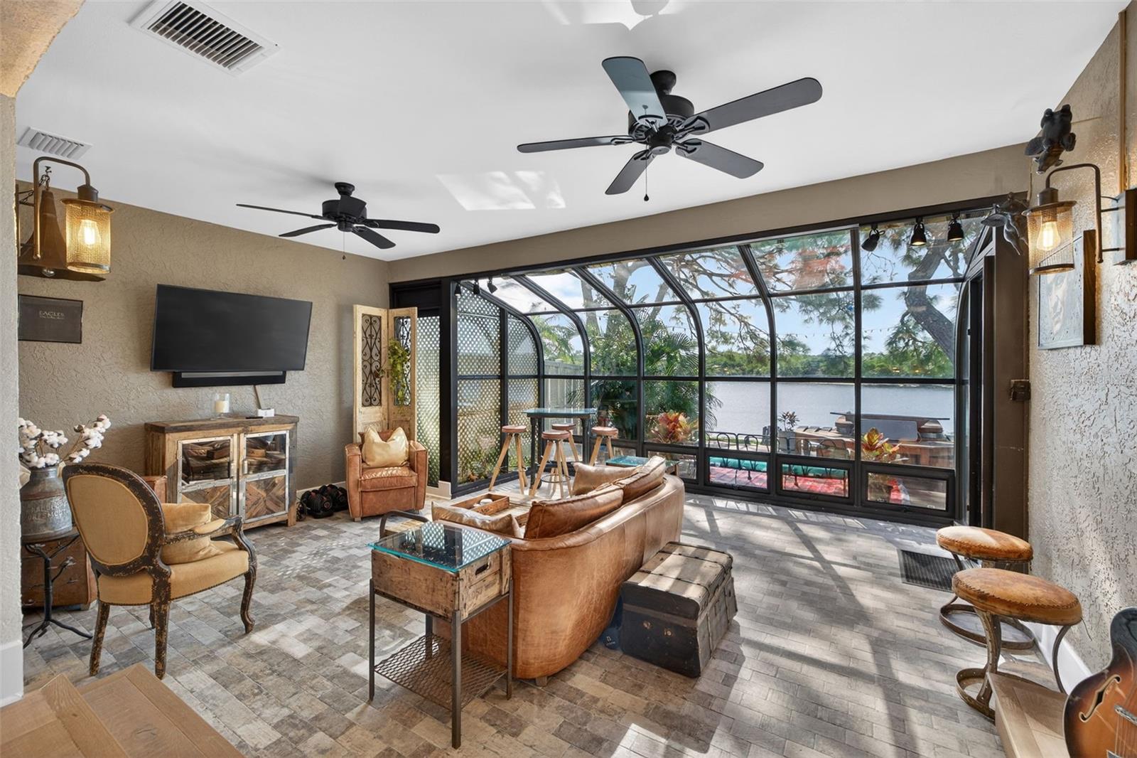 All glass view Sunroom