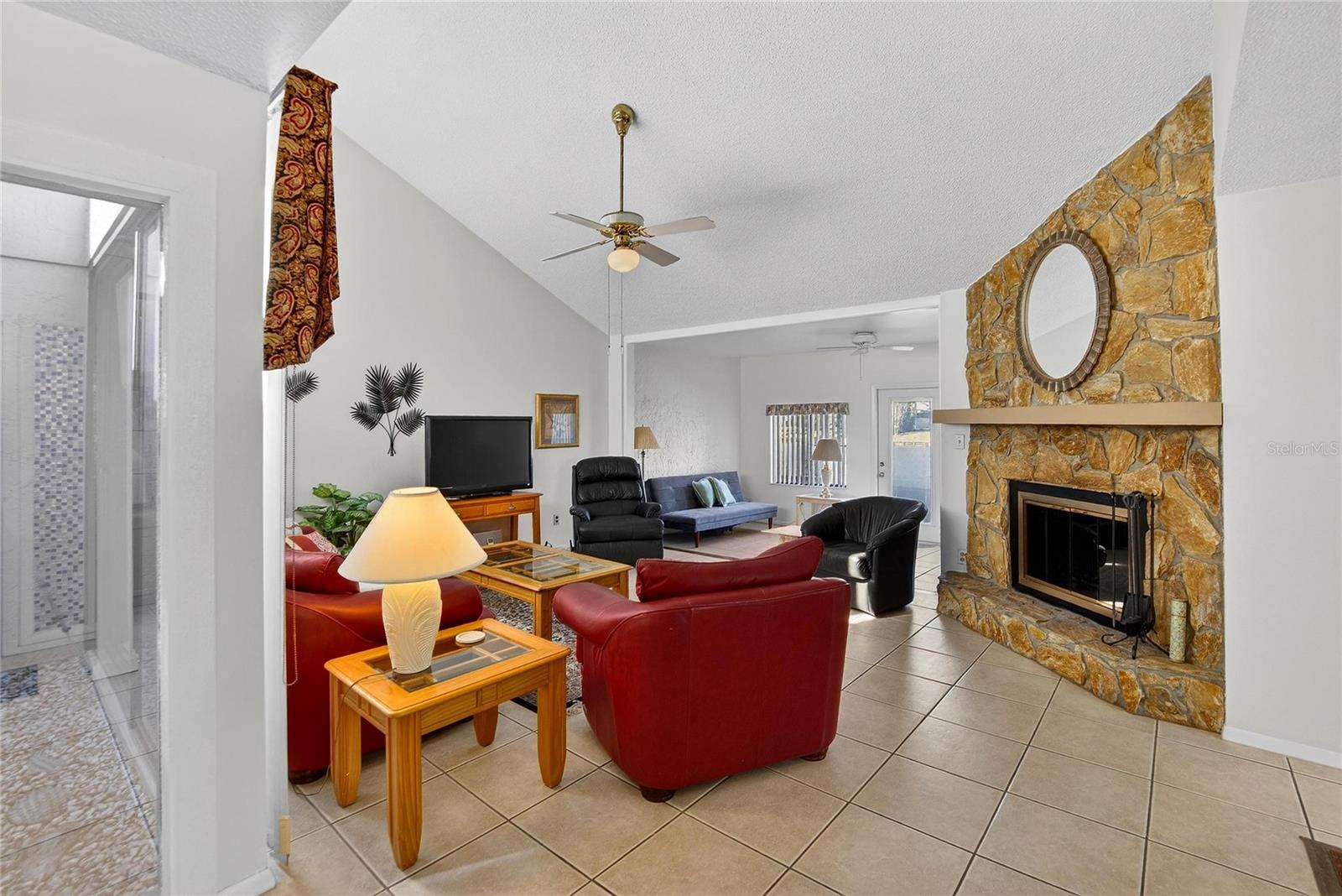 Great Room with fireplace