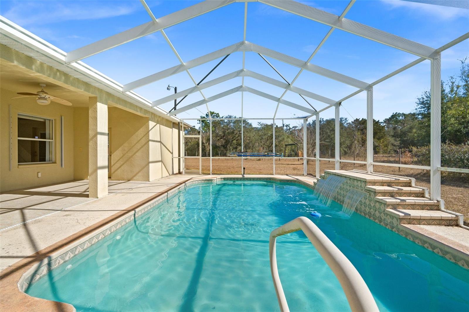 View of the Pool from the end.