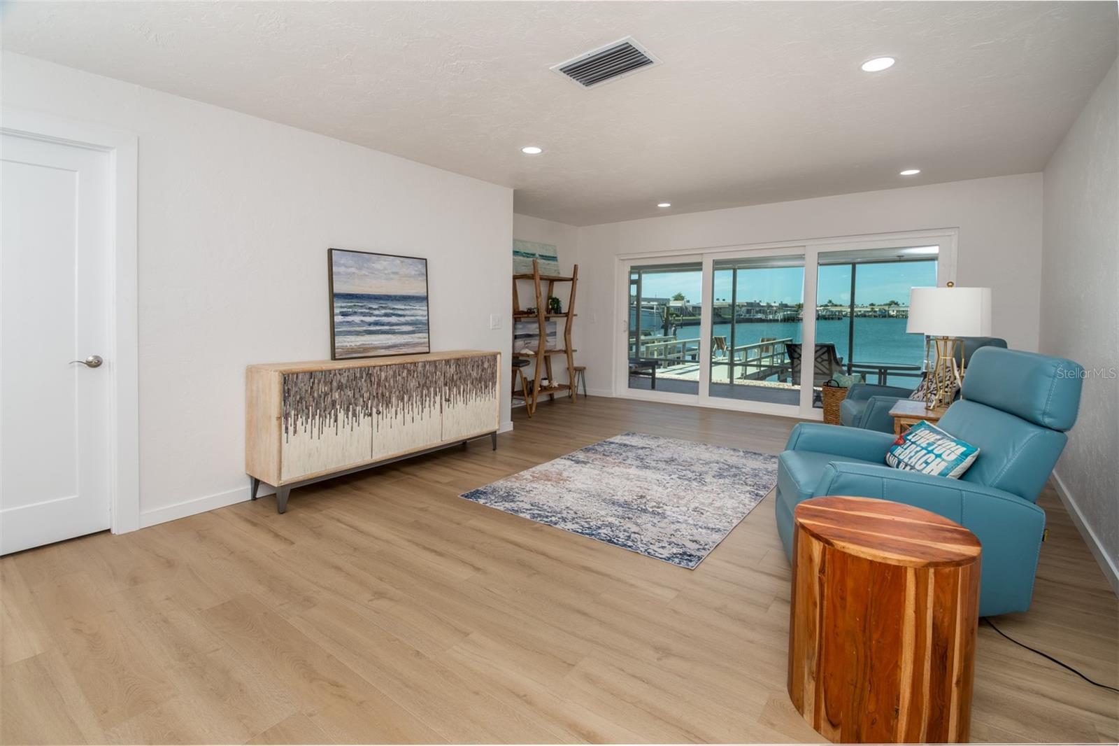 Living Room looking out to Florida Room