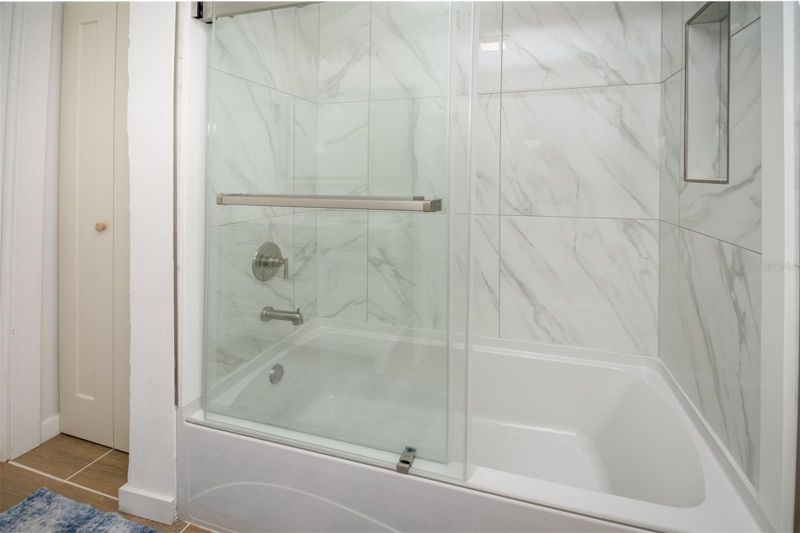 Second Bath with Tub and Shower