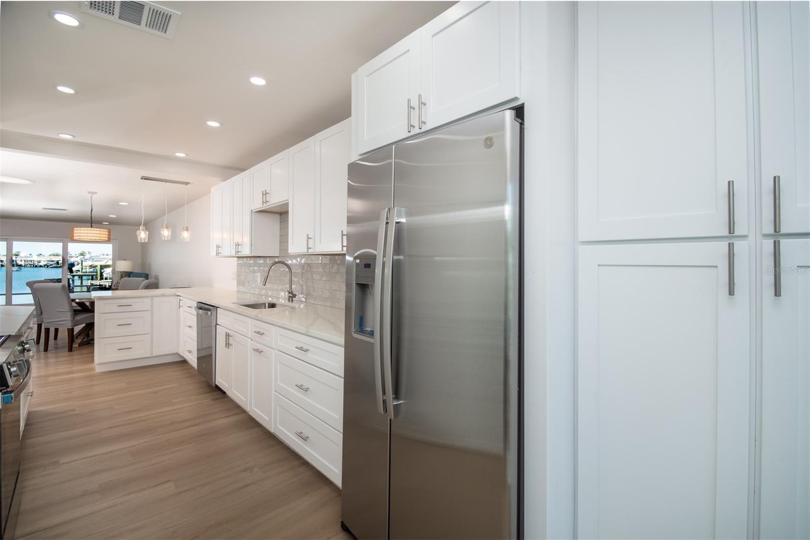 Kitchen with brand new appliances