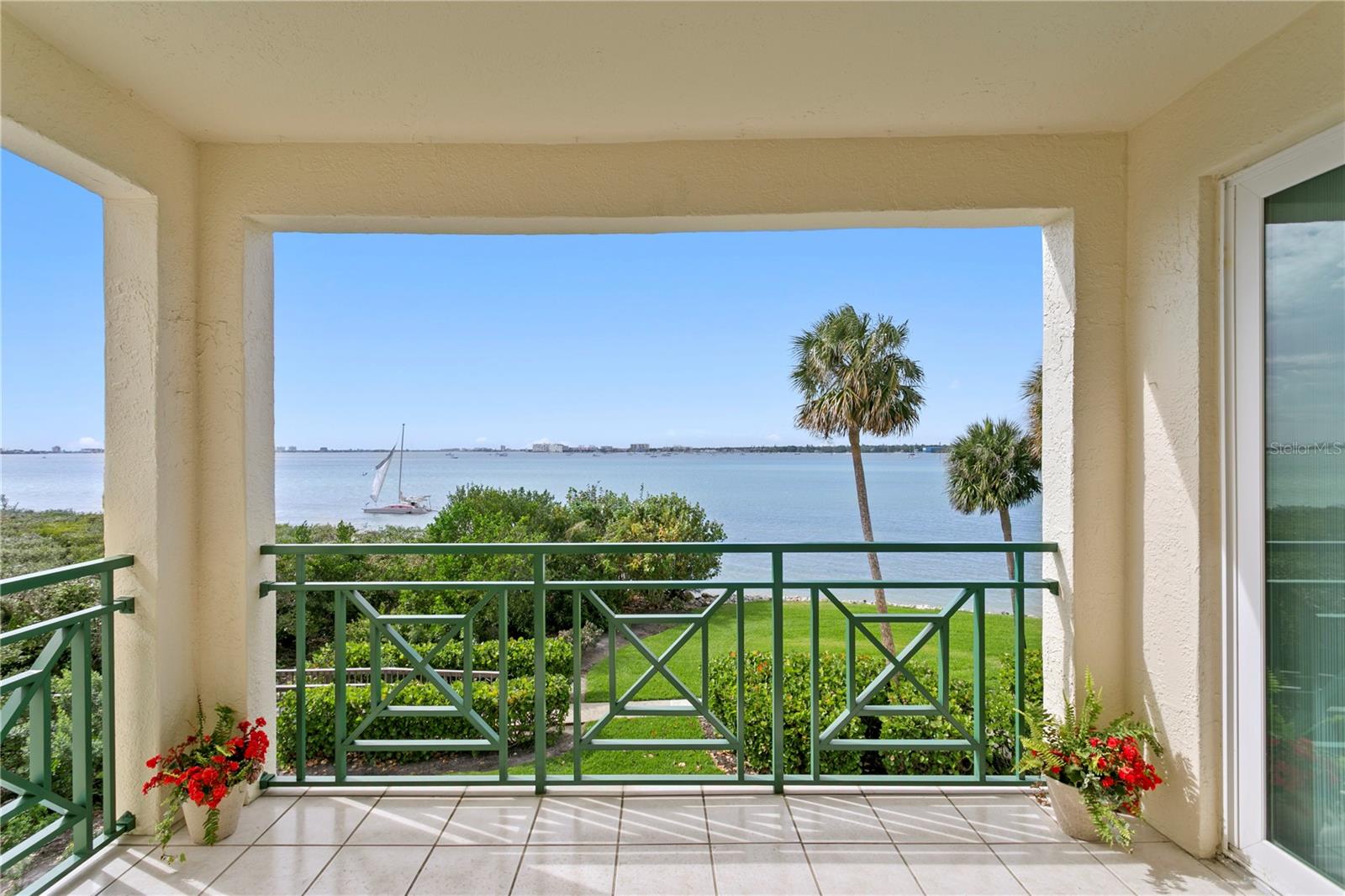 Veranda looking at Boca Ciera Bay