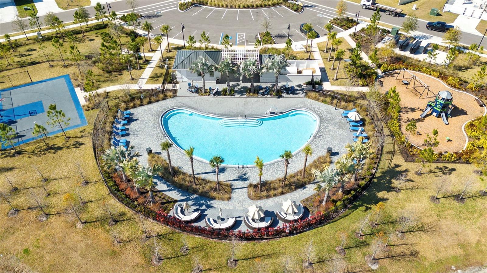 Resort Style pool, dog park, playground