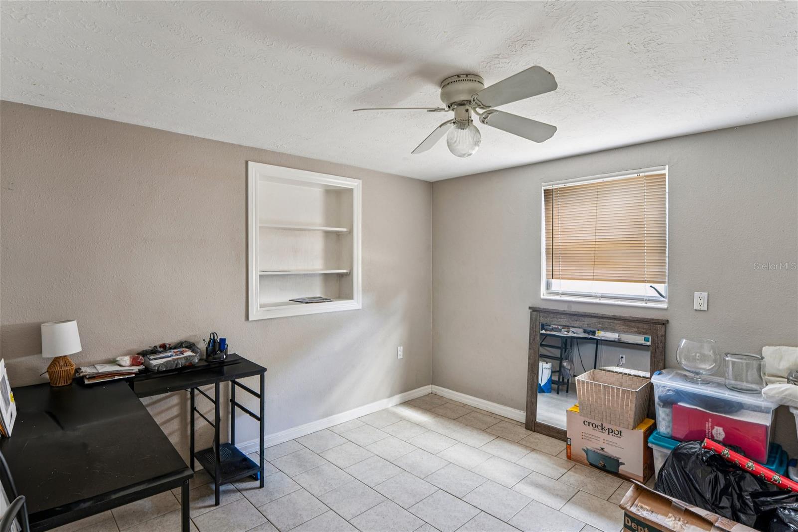 Bedroom #3 / office with closet