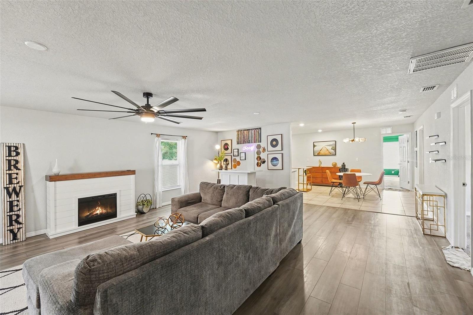 Flow of living space