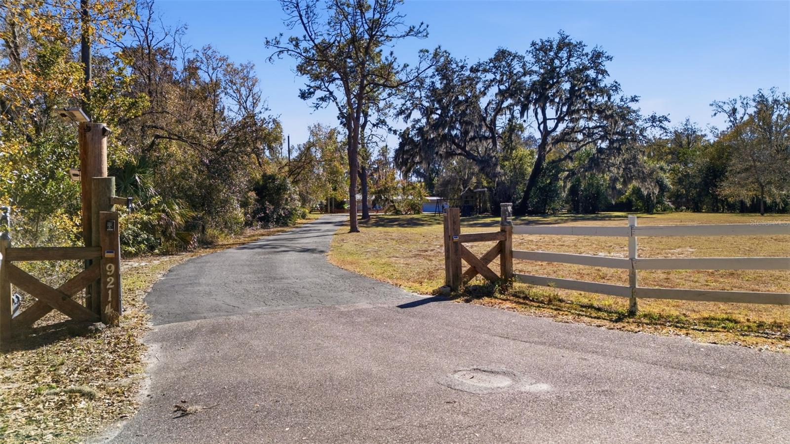 Entrance to Property