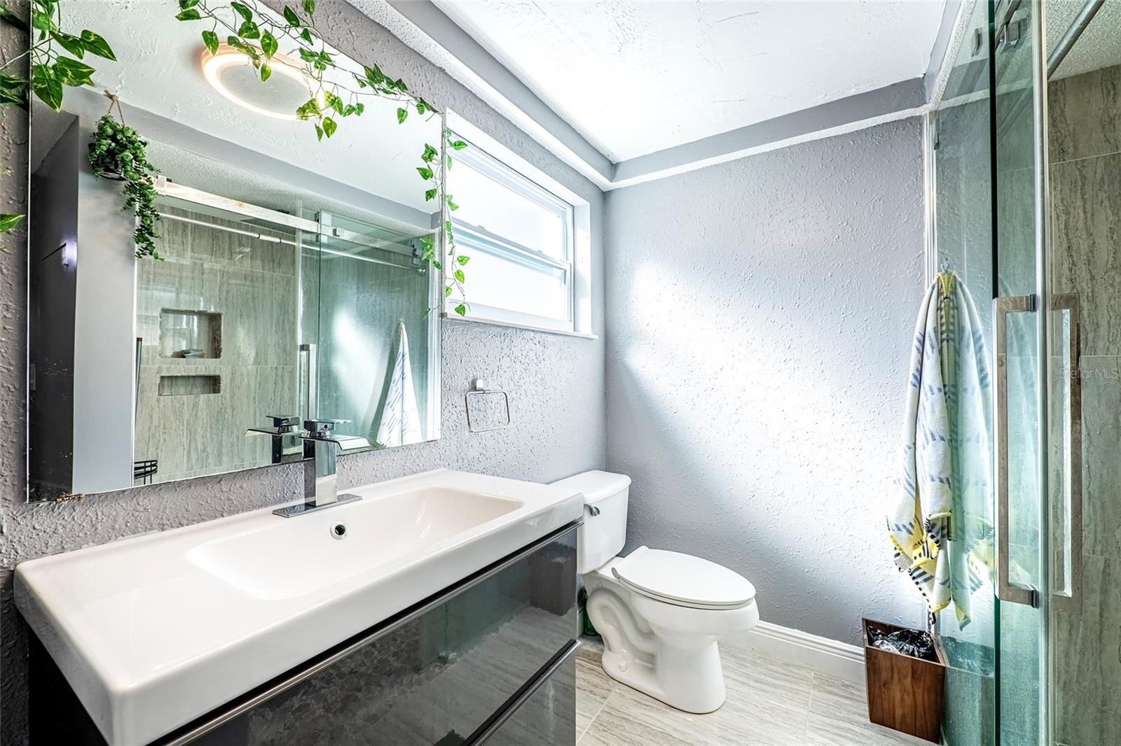 Guest Bedroom #1/ Private Bathroom View #1