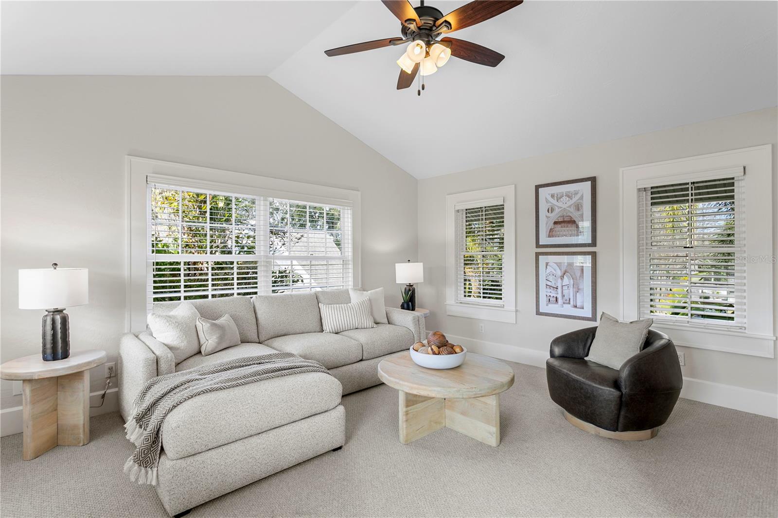 Primary suite connecting to large sitting room