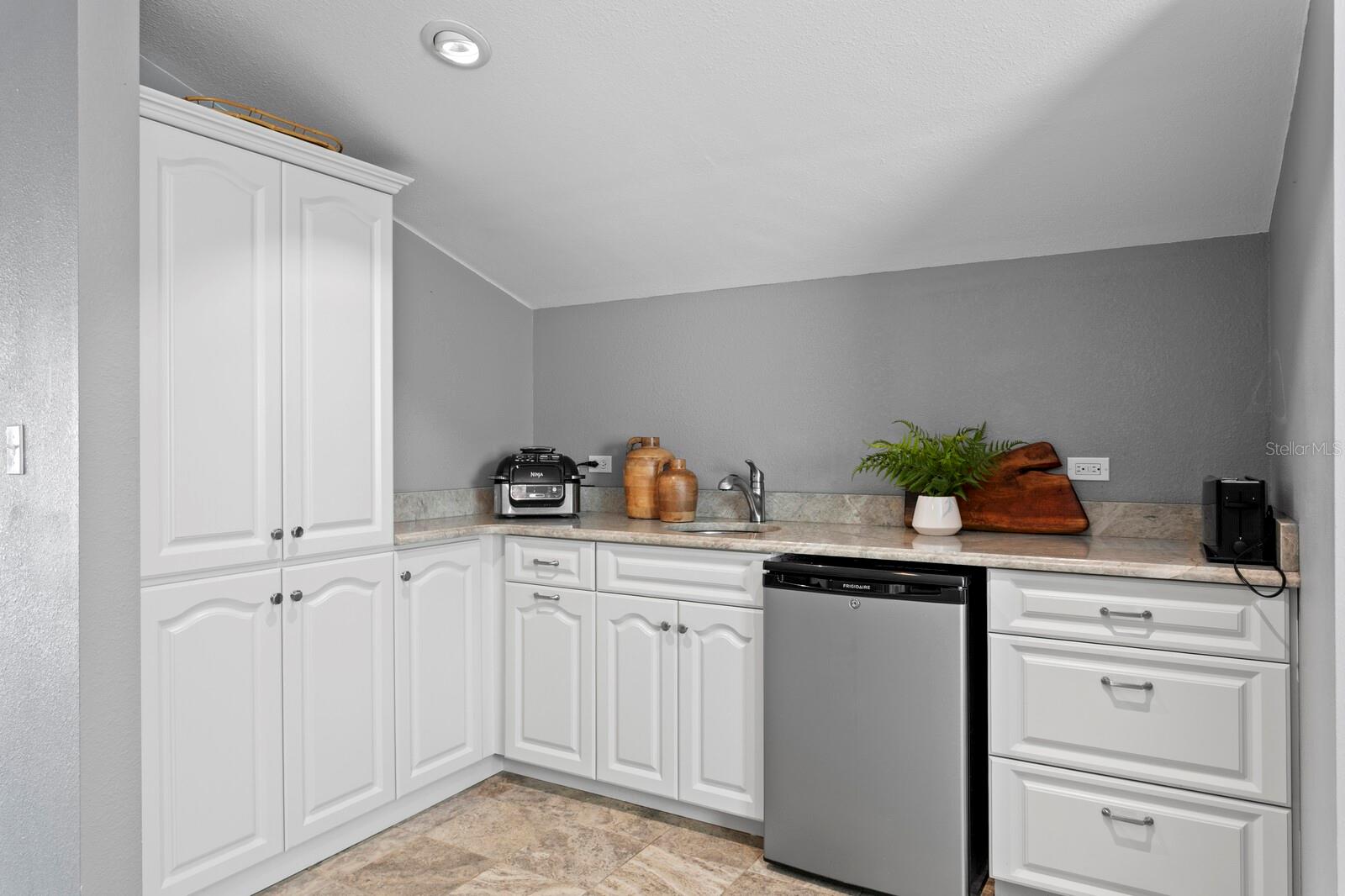 Kitchenette in apartment