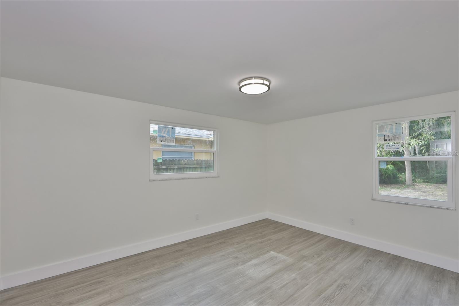 Bedroom 1 with no furniture