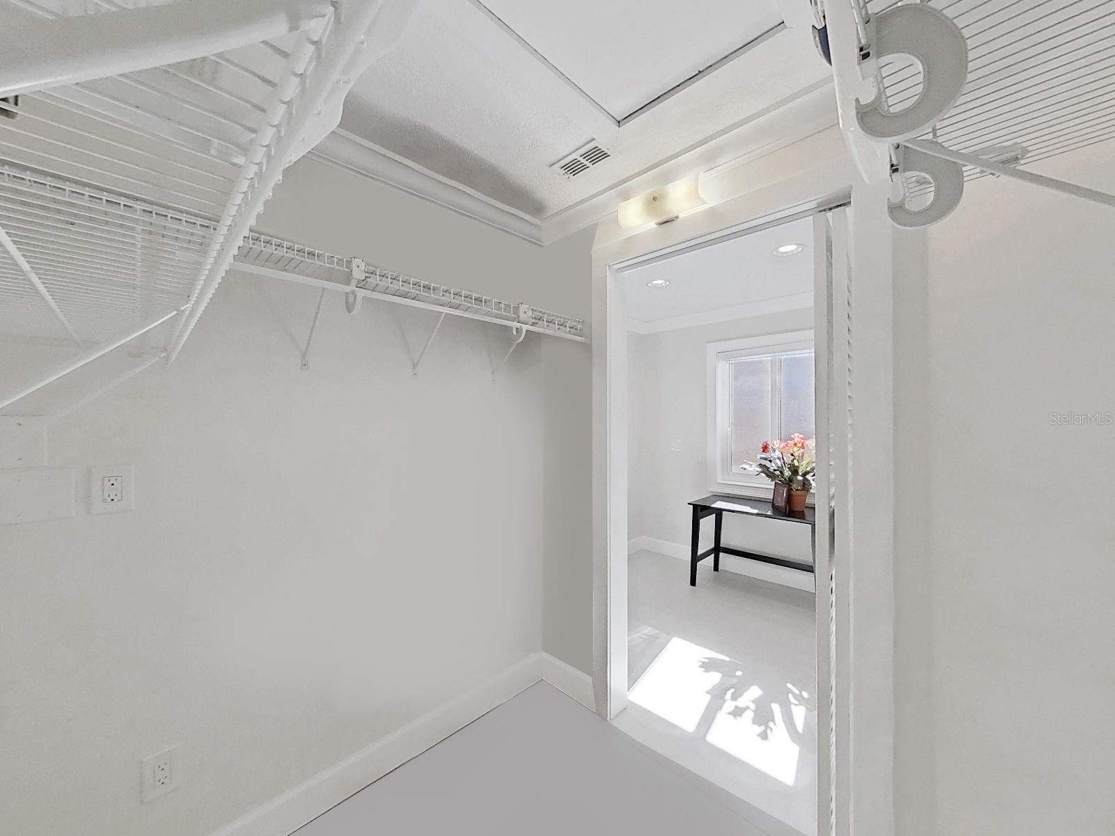 6x6 walk-in closet or storage