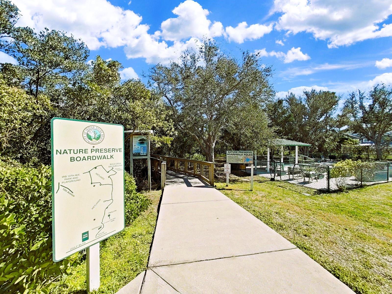 Nature Preserve boardwalk