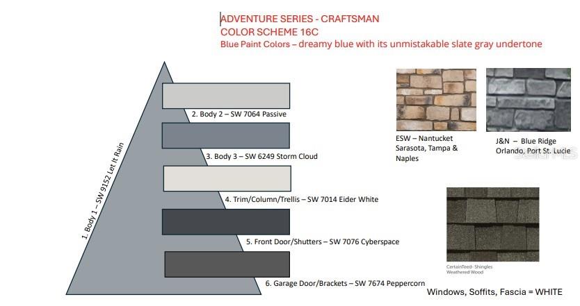 Design Selections.  Home is under construction and selections are subject to change.