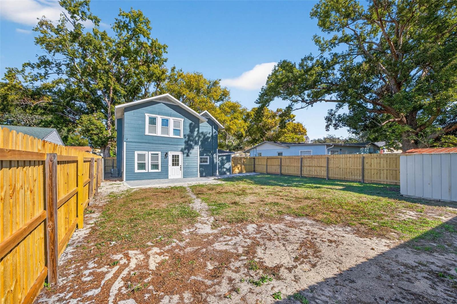 Large Fully Fenced Backyard