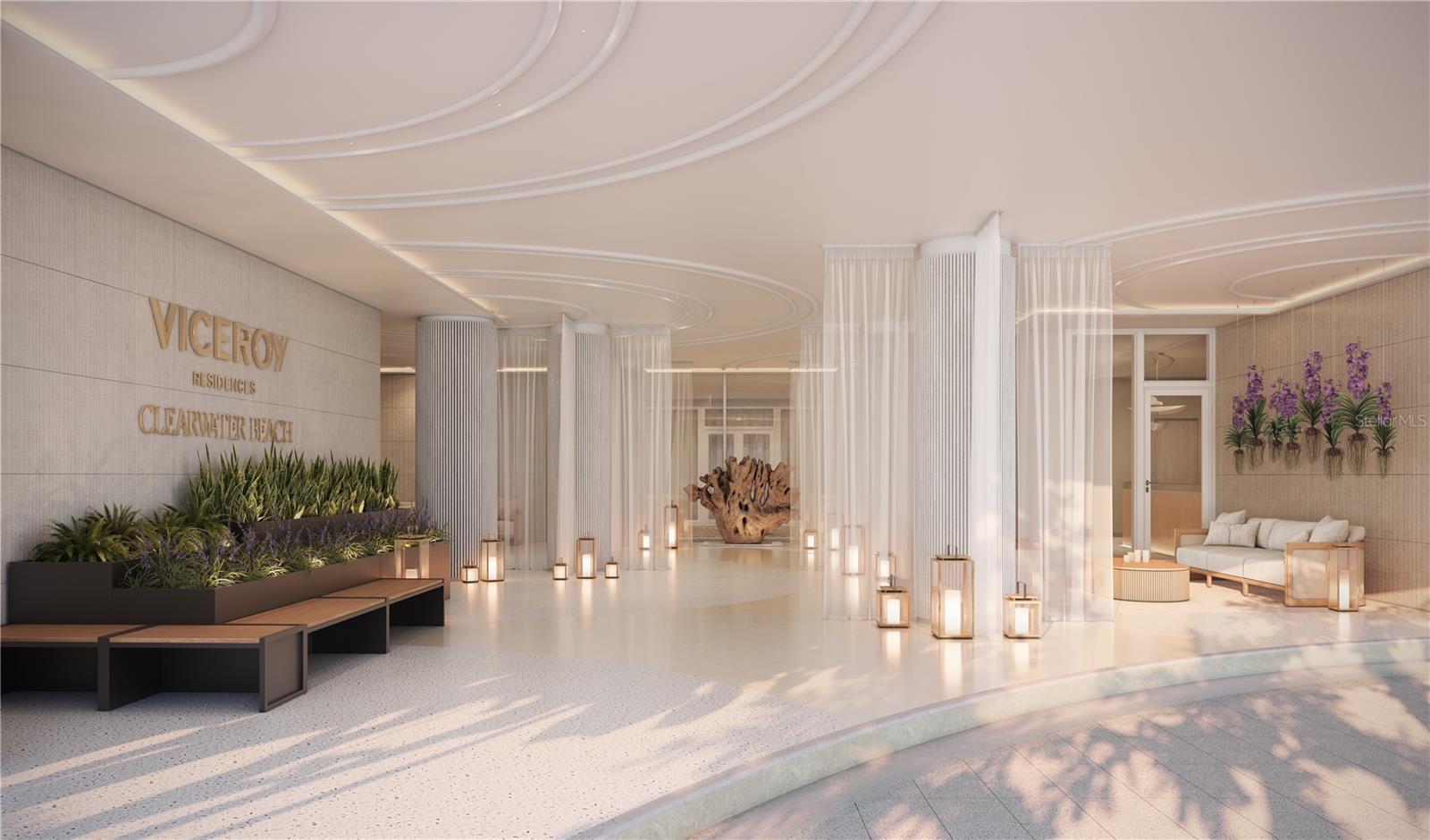 Porte Cochere - To Be Built