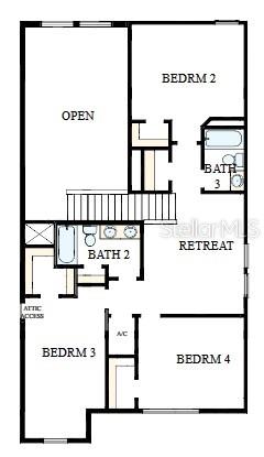 Floor Plan Second Floor